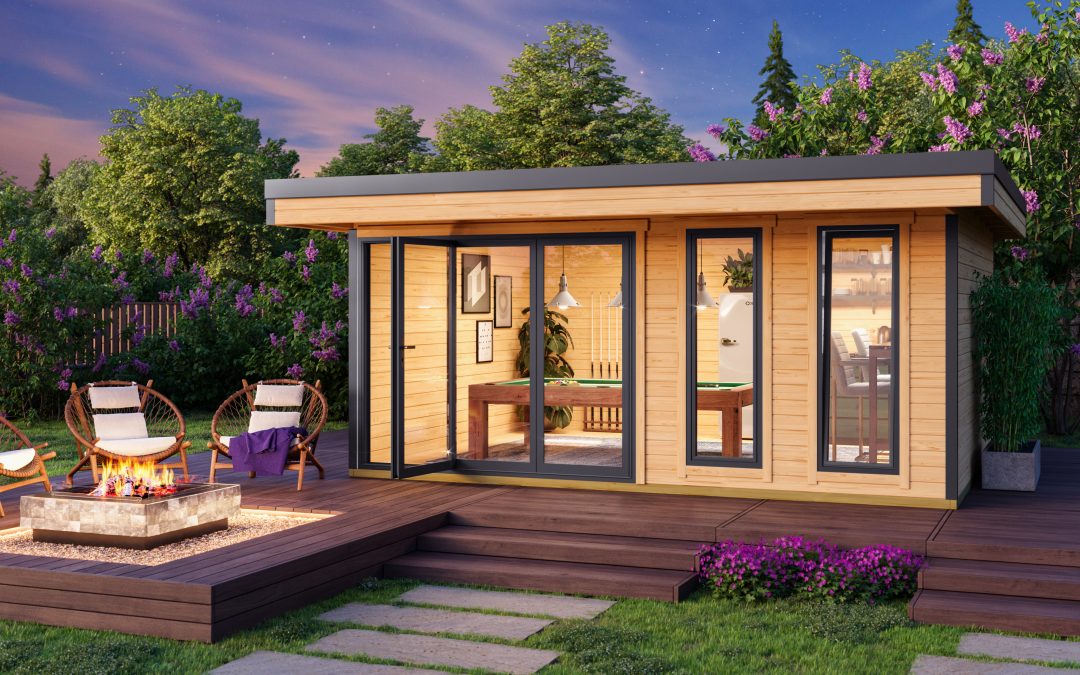 Drvena kućica Domeo 8