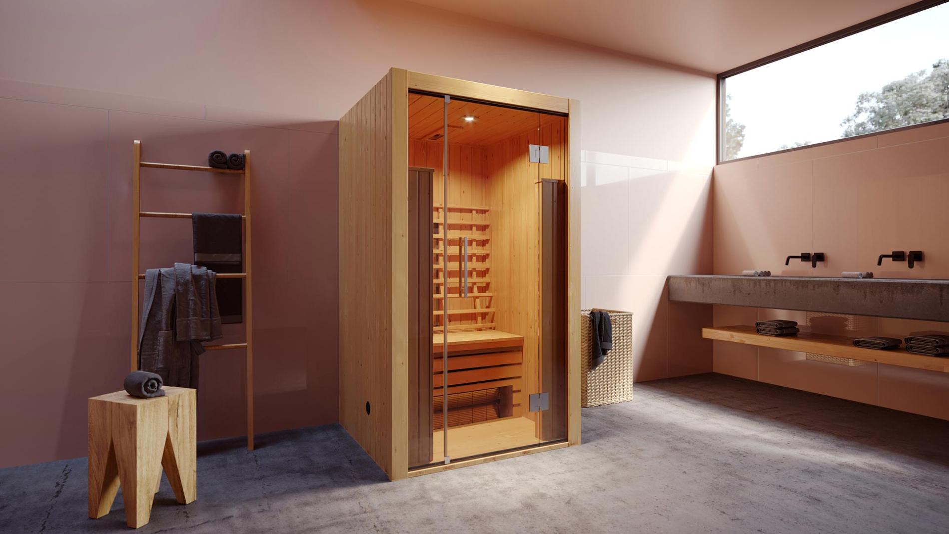 Drvena sauna Hamina