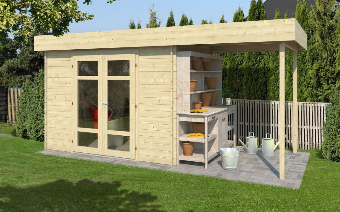 Drvena kućica Giselle