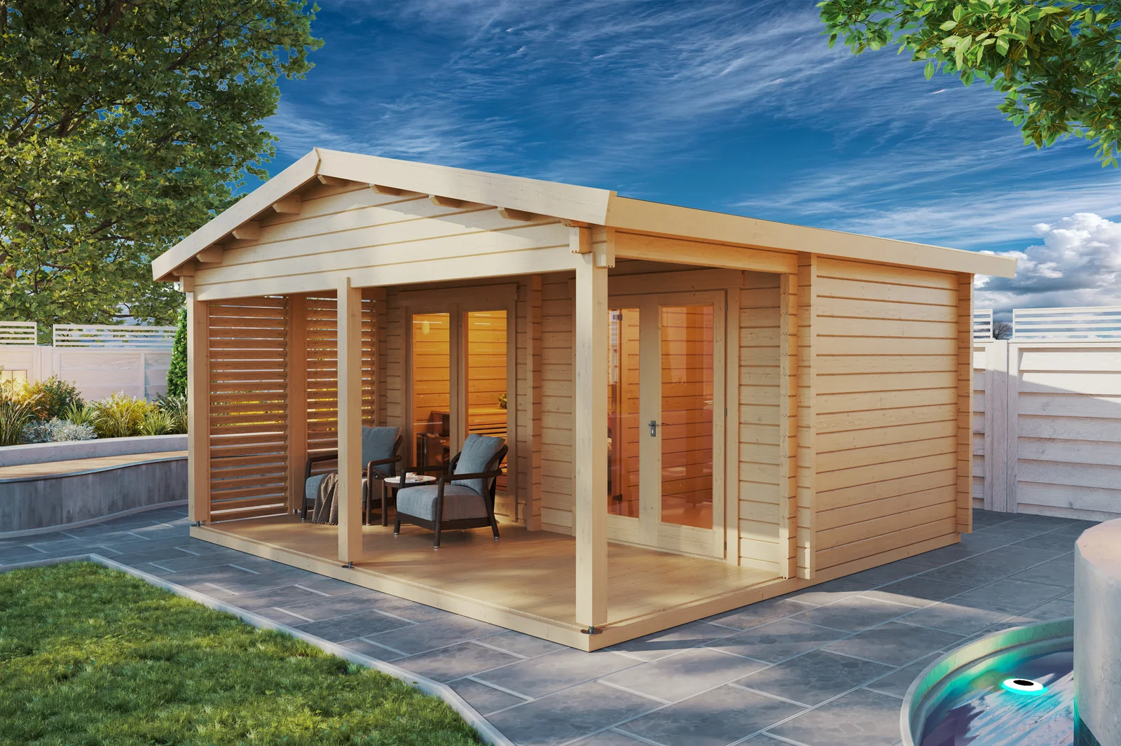 Drvena sauna Juniper B
