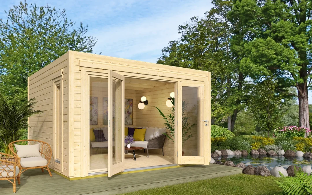 Drvena kućica Sheree Modern